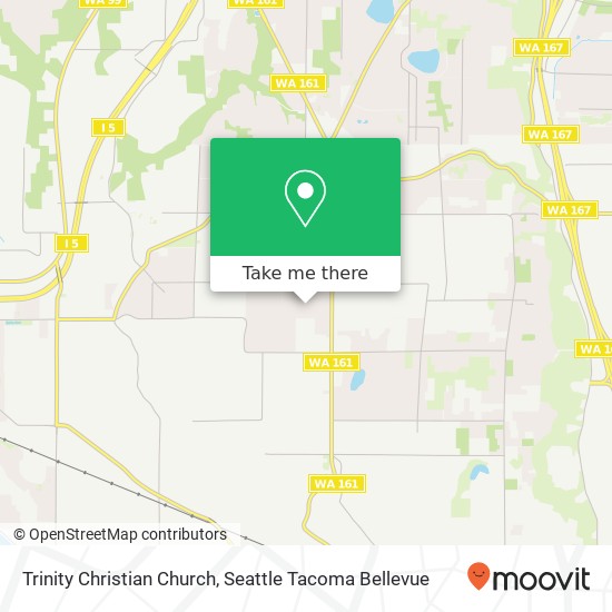 Mapa de Trinity Christian Church