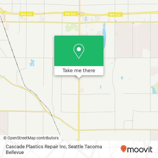Cascade Plastics Repair Inc map