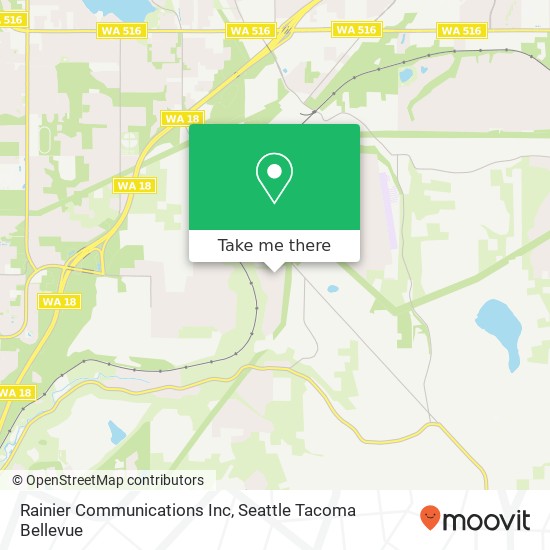 Mapa de Rainier Communications Inc