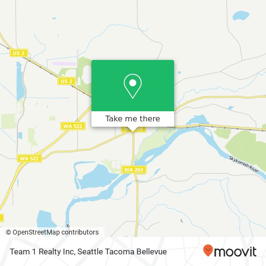 Team 1 Realty Inc map