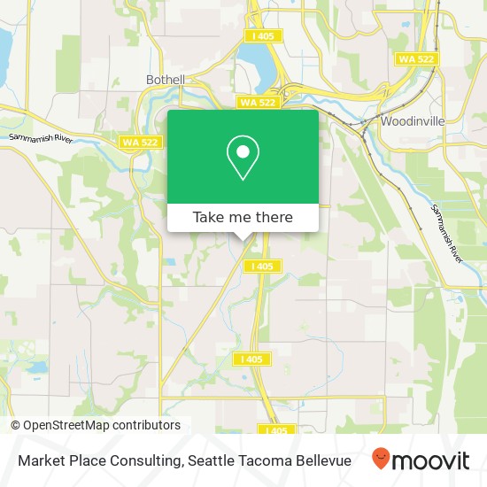 Mapa de Market Place Consulting
