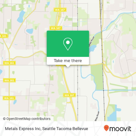 Mapa de Metals Express Inc