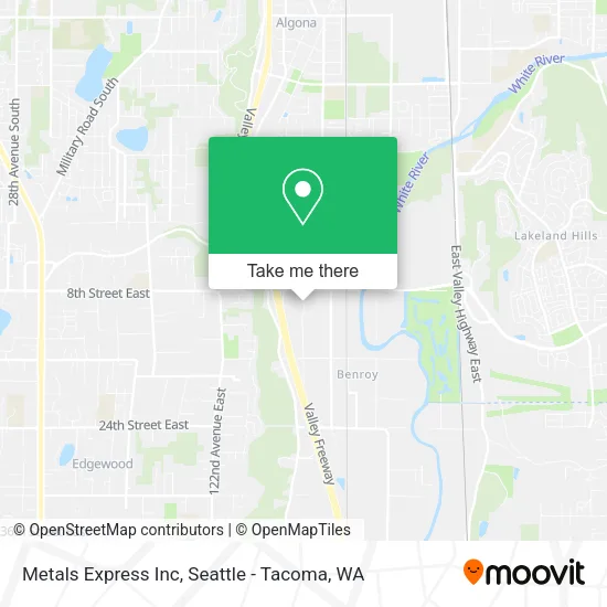 Metals Express Inc map