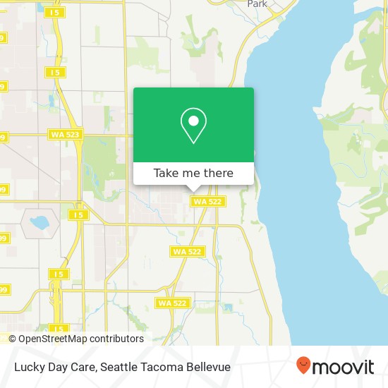 Lucky Day Care map