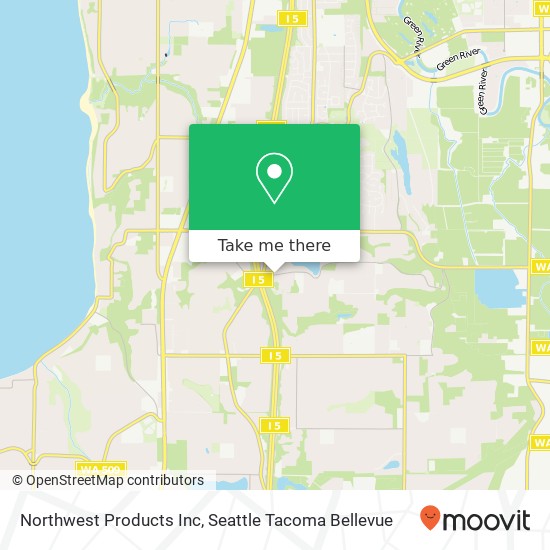 Northwest Products Inc map