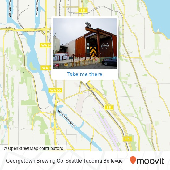 Georgetown Brewing Co map