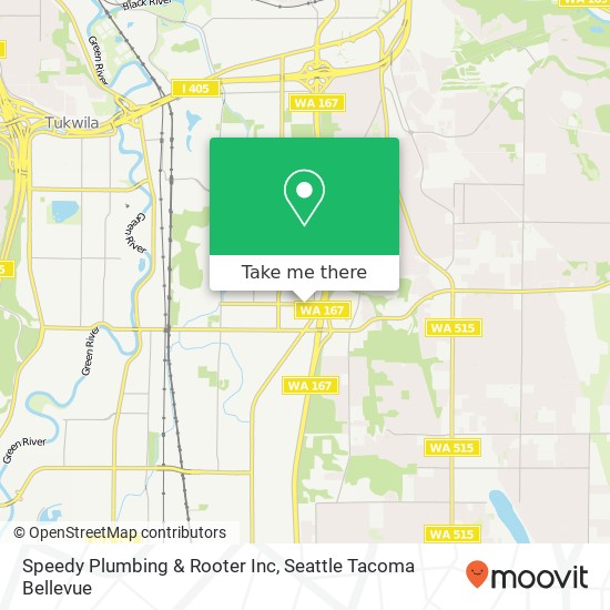 Speedy Plumbing & Rooter Inc map