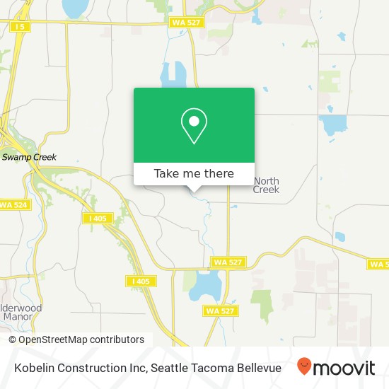 Mapa de Kobelin Construction Inc