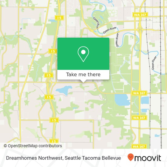 Mapa de Dreamhomes Northwest