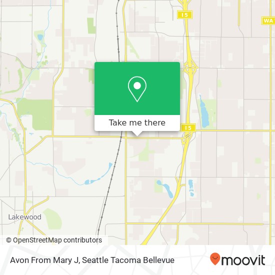 Mapa de Avon From Mary J