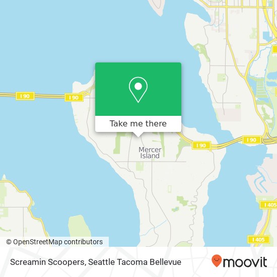 Mapa de Screamin Scoopers