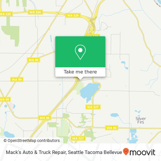 Mack's Auto & Truck Repair map