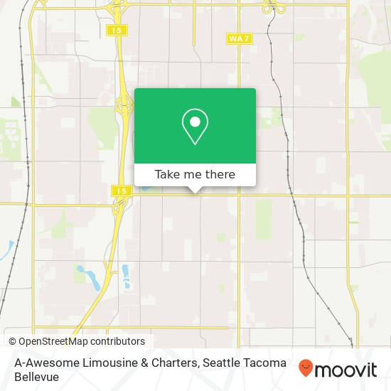 A-Awesome Limousine & Charters map