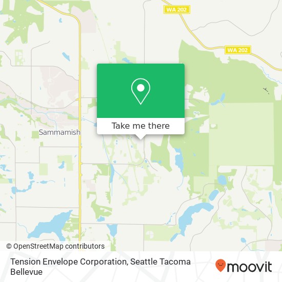 Tension Envelope Corporation map