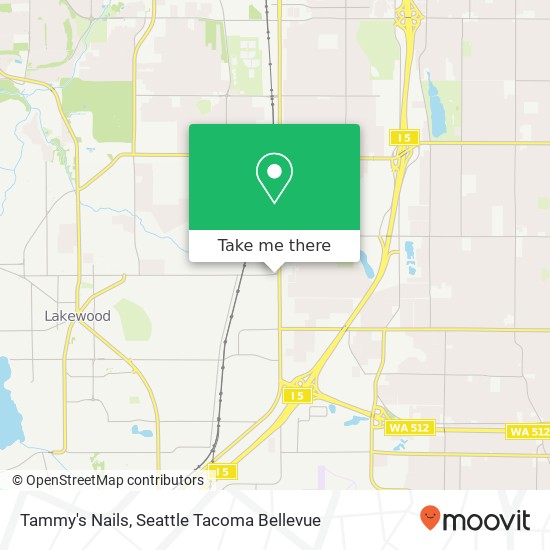 Tammy's Nails map