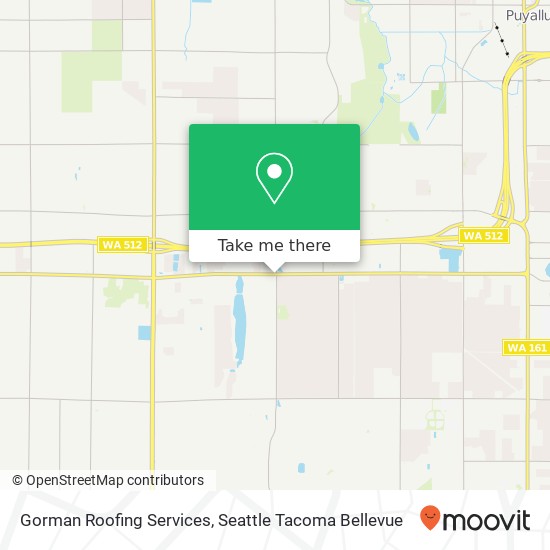 Gorman Roofing Services map