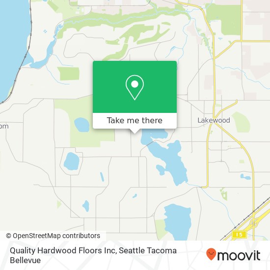 Quality Hardwood Floors Inc map