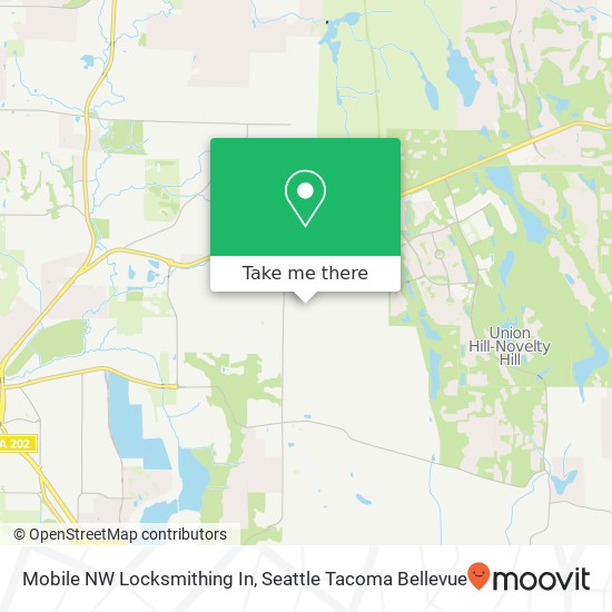 Mapa de Mobile NW Locksmithing In