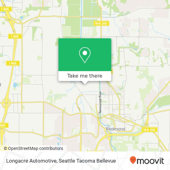 Longacre Automotive map