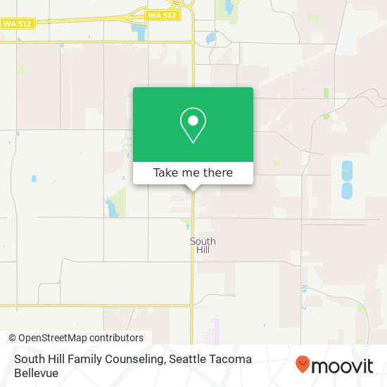 Mapa de South Hill Family Counseling