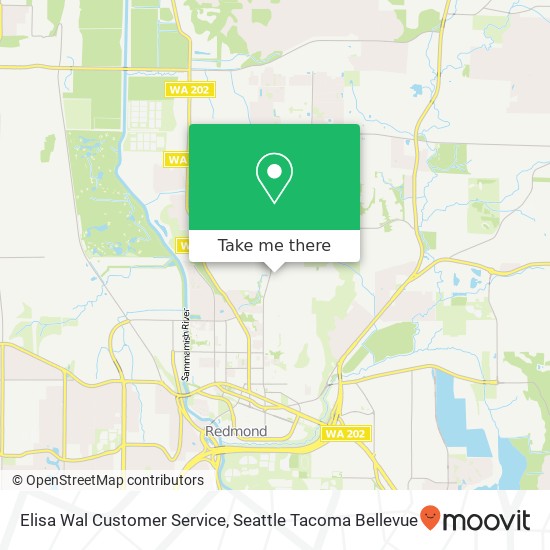 Elisa Wal Customer Service map