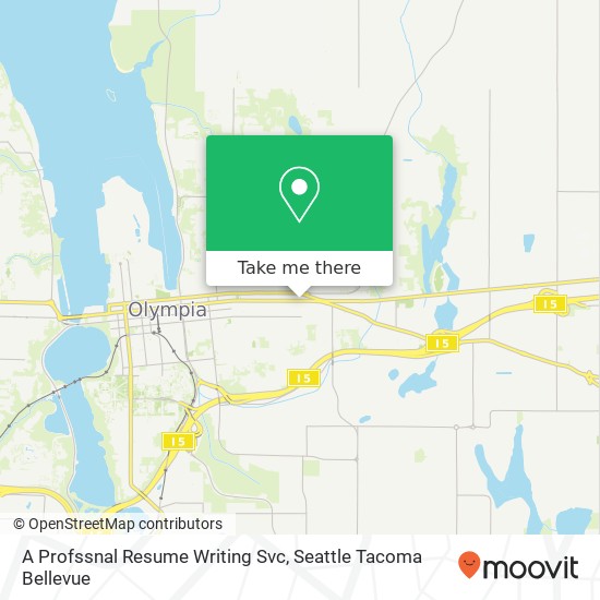 A Profssnal Resume Writing Svc map