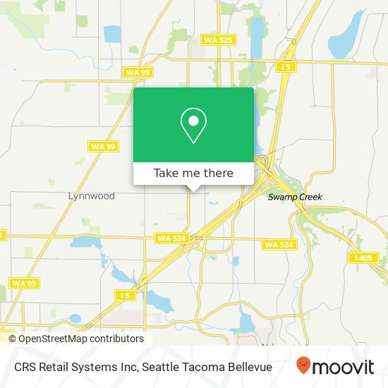 CRS Retail Systems  Inc map