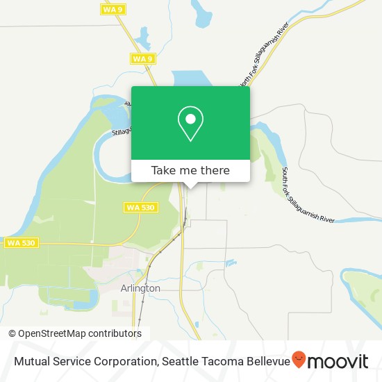 Mutual Service Corporation map