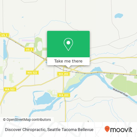 Discover Chiropractic map