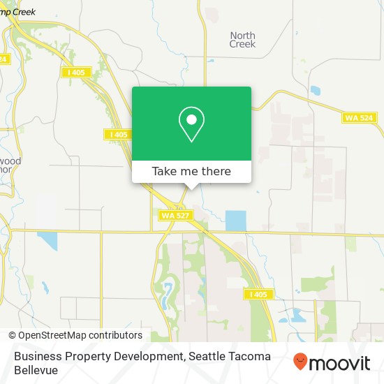 Business Property Development map