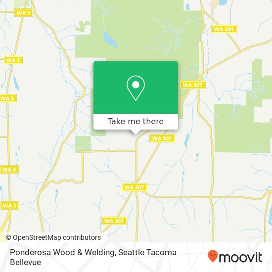 Ponderosa Wood & Welding map