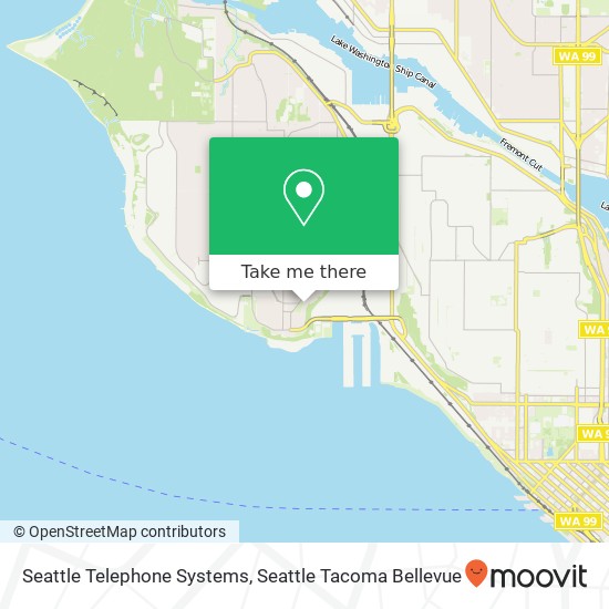 Seattle Telephone Systems map