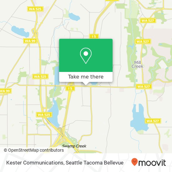 Mapa de Kester Communications