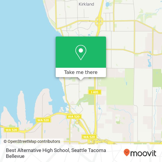 Mapa de Best Alternative High School