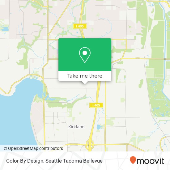 Color By Design map