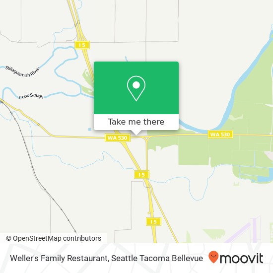 Weller's Family Restaurant map