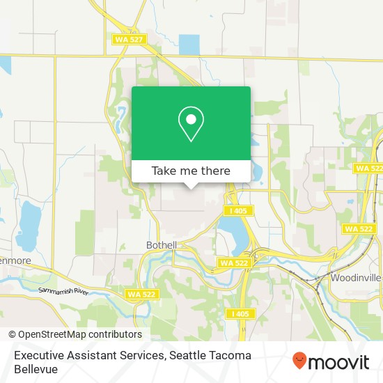 Executive Assistant Services map