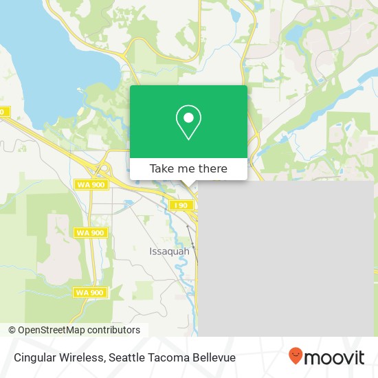 Cingular Wireless map