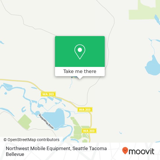Northwest Mobile Equipment map