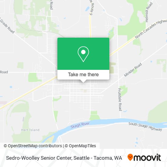 Mapa de Sedro-Woolley Senior Center