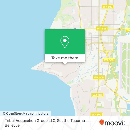 Mapa de Tribal Acquisition Group LLC