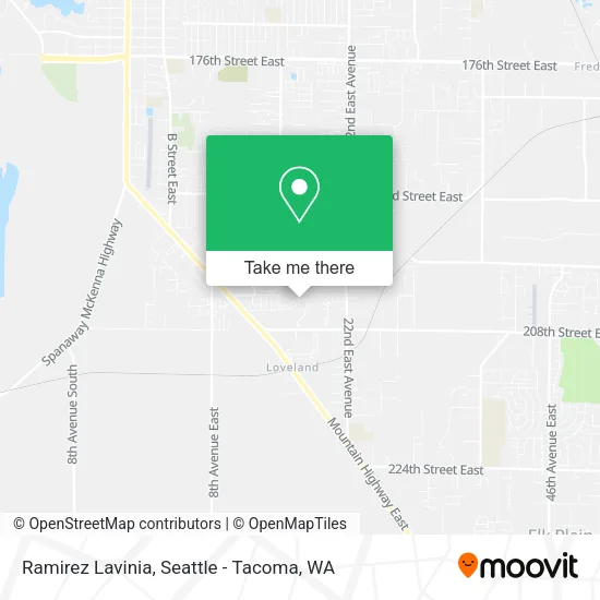 Ramirez Lavinia map
