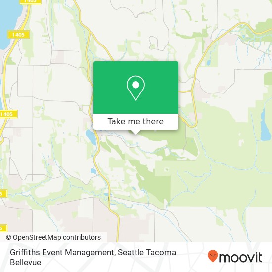 Griffiths Event Management map