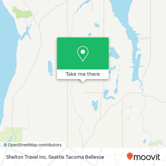 Shelton Travel Inc map