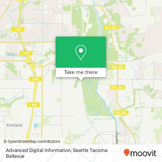 Advanced Digital Information map