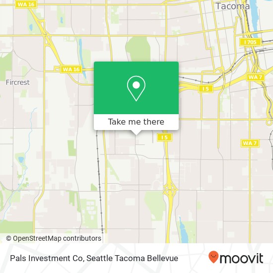 Pals Investment Co map