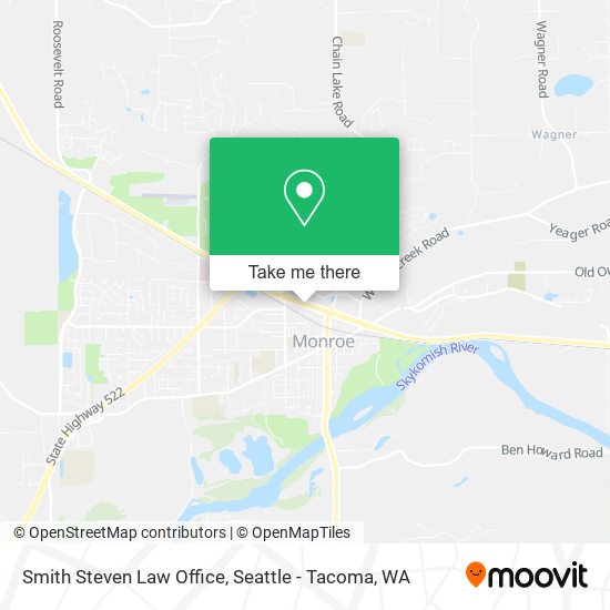 Smith Steven Law Office map