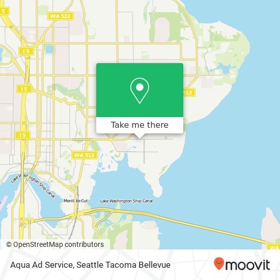 Aqua Ad Service map