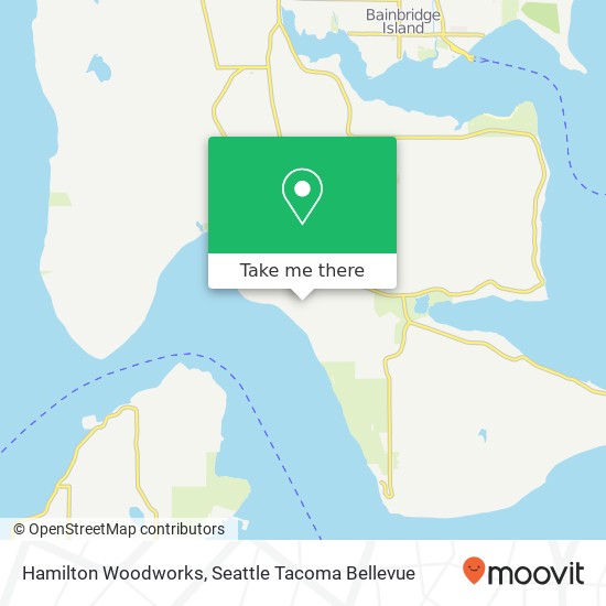 Mapa de Hamilton Woodworks