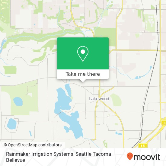 Rainmaker Irrigation Systems map